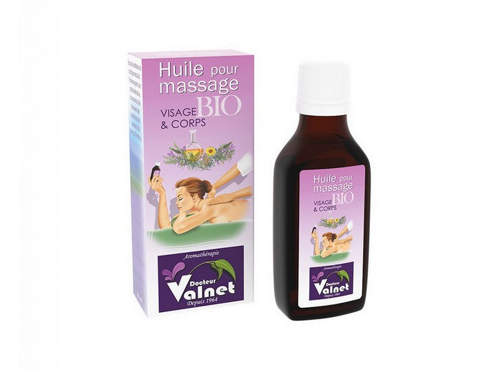 Dr Valnet Oil voor gezichtsmassage en body organisch 50 ml.