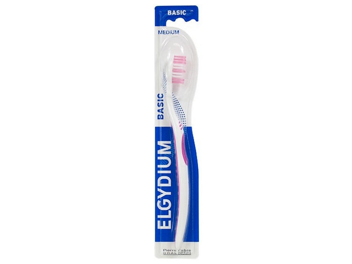 Elgydium Grundlæggende børste fra tænder medium.