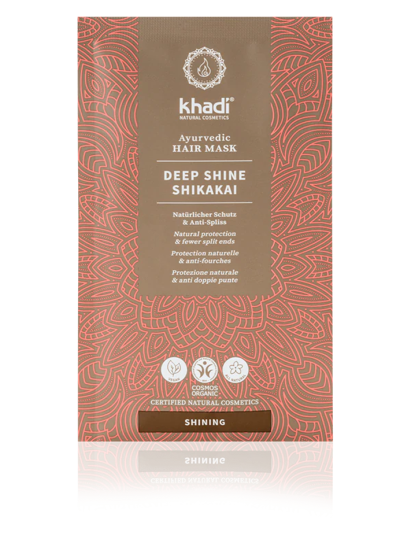 Khadi Λάμπει βαθιά λάμψη shikai προστατευτική μάσκα μαλλιών λαχανικών.