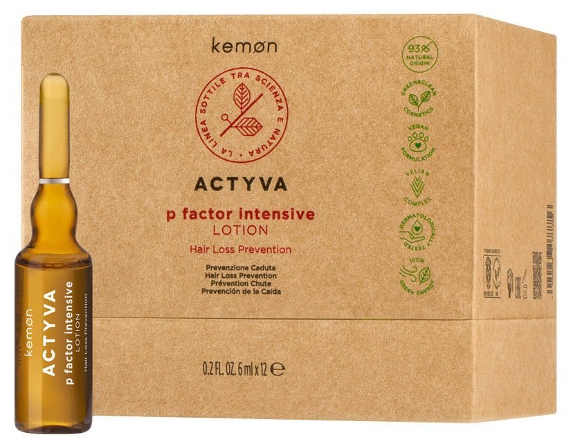 Kemon Actyva P Factor Intensive Lozione Prevenzione Caduta Donna.